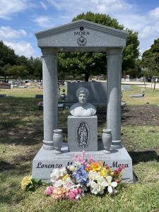 „Xingyan“ pritaikytas antkapis, vakarietiško stiliaus šeimos memorialinis akmens paminklas